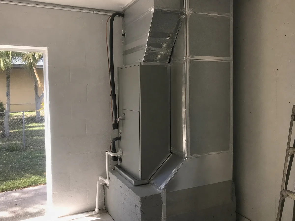 Freshly cleaned vent back in place — completed job in Tampa, FL