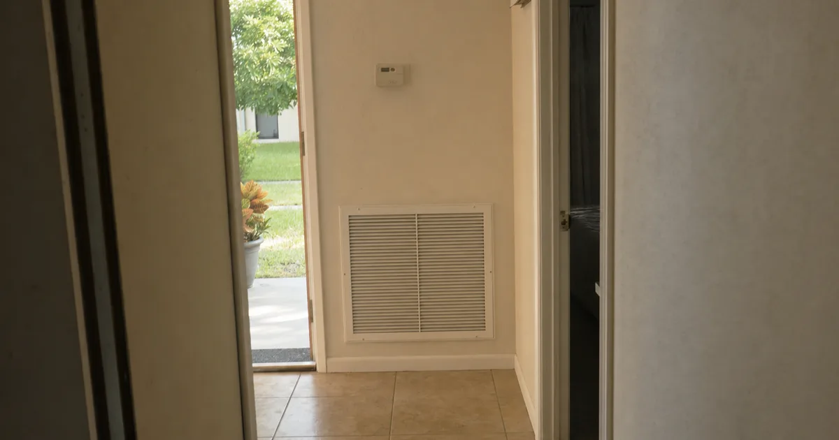 A Home Air Vent And Ductwork — Tampa, FL